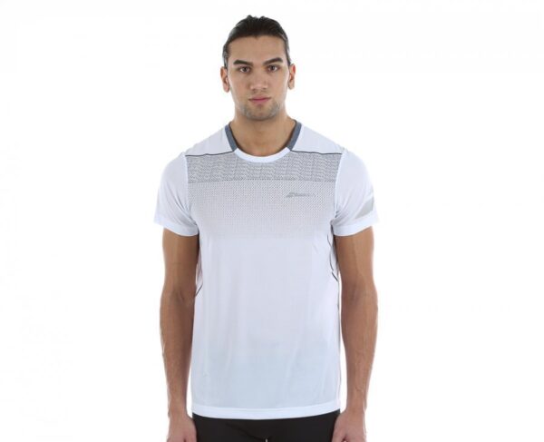 Babolat T-Shirt Crew-Neck Performance Tennispaita Valkoinen
