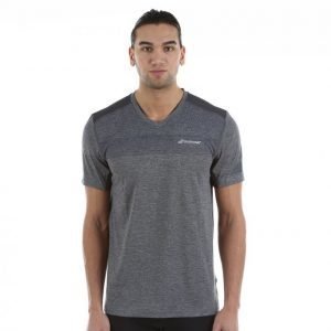 Babolat T-Shirt V-Neck Performance Tennispaita Harmaa