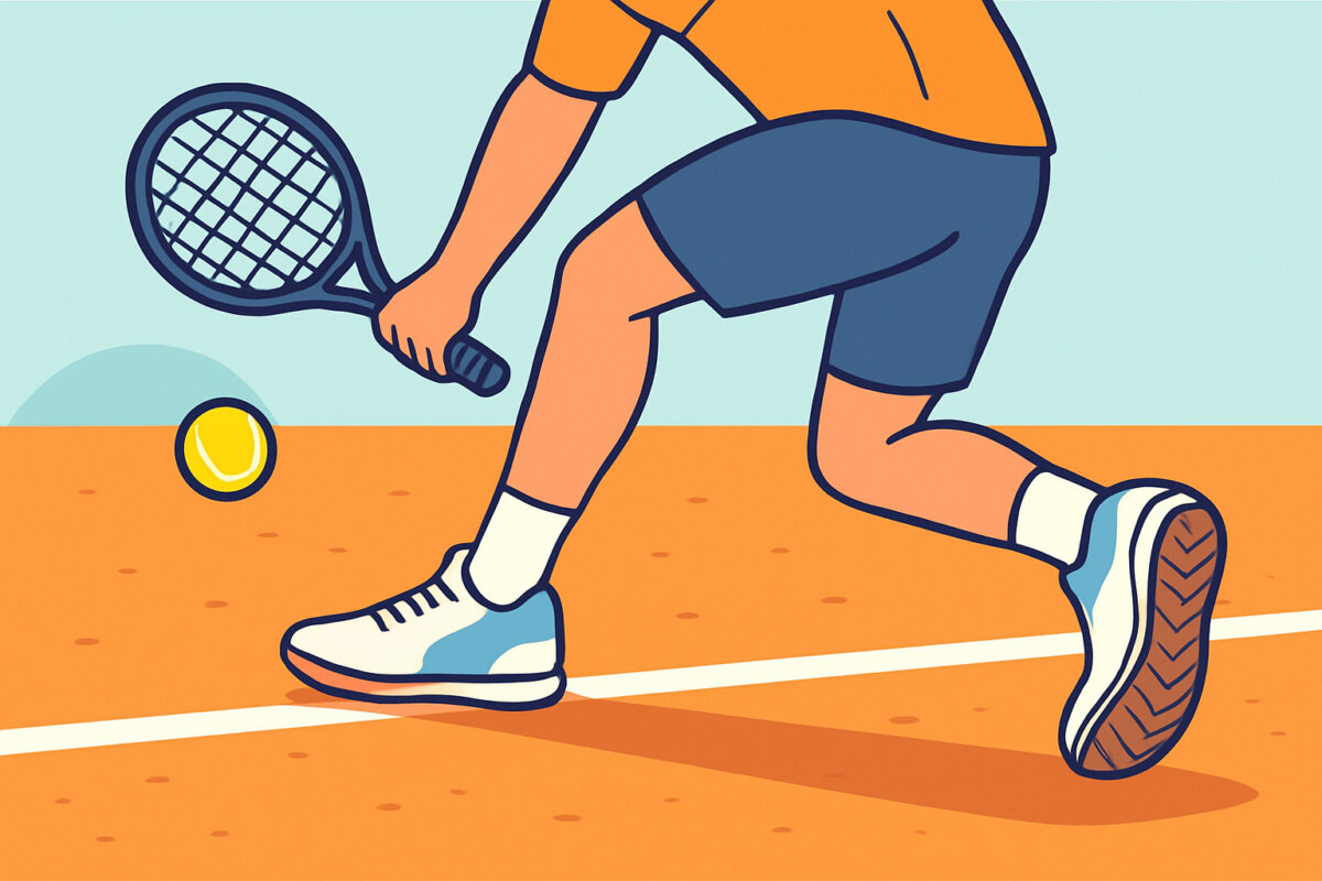 Hiekkakentän tenniskengät – pohjan kuvio ja liukuminen