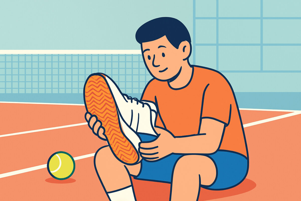 Kovahallikentän tenniskengät – pohja ja kitkat
