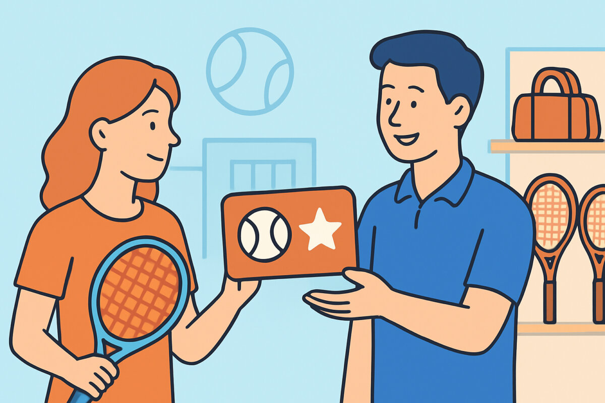 Tenniskaupan kanta-asiakkuus harrastajalle