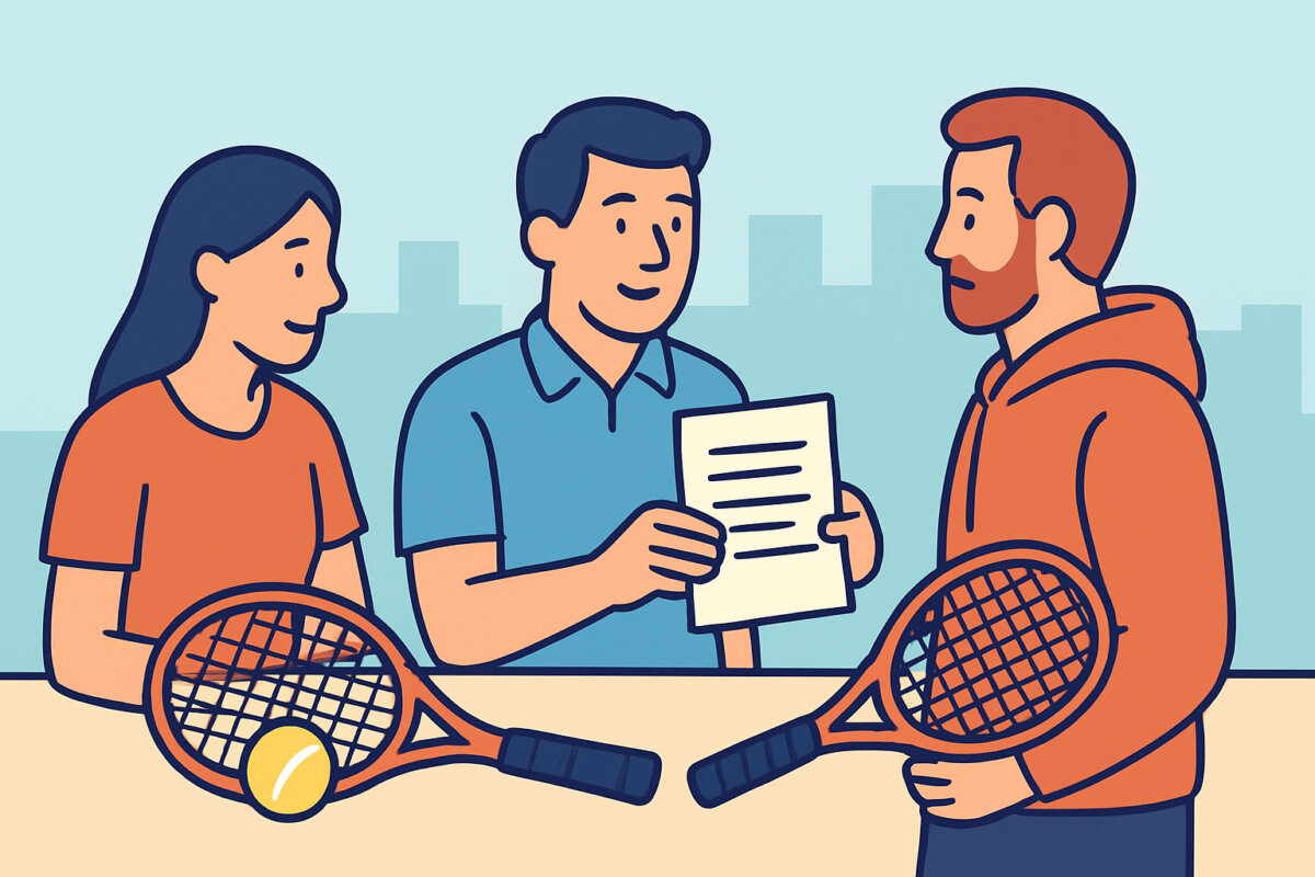 Tenniskaupan tarjouspyyntö isolle seuralle